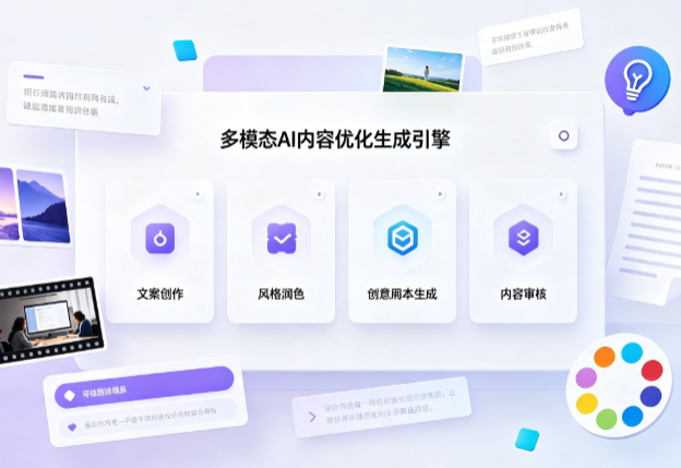 隆昌县AI智能内容优化创新 多模态生成技术丰富数字内容创作生态